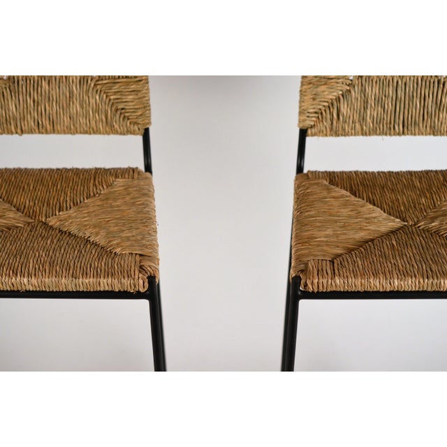 Campagne' Counter Height Stools by Design Frères - a Pair For Sale - Image 9 of 13