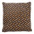Large Custom Cushion From Vintage African Kuba Cloth For Sale