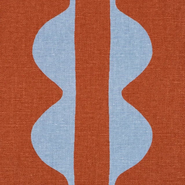 Contemporary SAMPLE - Schumacher X Hadiya Williams Drift Fabric In Currant For Sale - Image 3 of 5