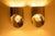 Large Polished Metal Wall Sconces, 1970s, Set of 2 For Sale - Image 8 of 9