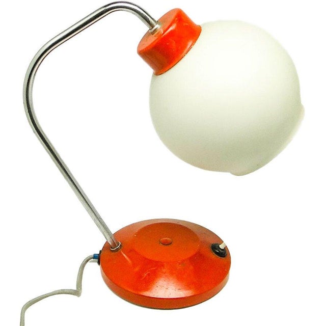 Mid-Century Modern Style Desk Lamp from Lidokov, Czechoslovakia, 1970s For Sale - Image 9 of 9