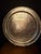 Rare Antique 1889 Damascus Judaica Presentation Plate Silvered Brass Moshe Kohen Large 13" For Sale - Image 4 of 18