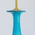 Pair Murano Blue Empoli Glass, Lamps Italy 1960s For Sale - Image 4 of 10