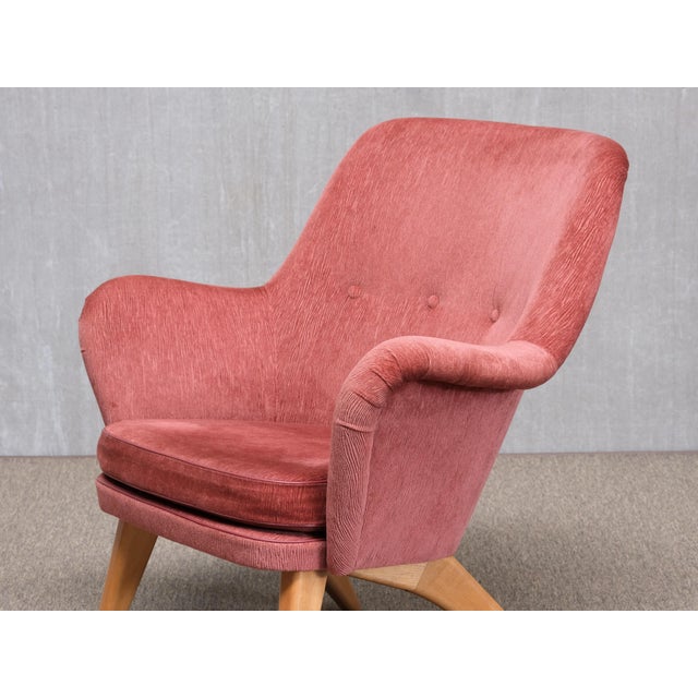 Beige Pedro Armchairs by Carl Gustaf Hiort Af Ornäs, Finland, 1950s, Set of 2 For Sale - Image 8 of 15