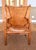 1950s Cognac Leather Safari Chair from Wilhelm Kienzle, 1950s For Sale - Image 5 of 14