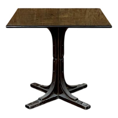 Square Bentwood Café Table, 1980s For Sale