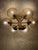 These gorgeous chandeliers were originally from a 1960s dance hall, and they hung there until recently. The textured glass...