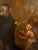 Attr. 18th Century Baroque Antique Oil Painting Gentleman & Beggars Genre Scene For Sale In Jacksonville, FL - Image 6 of 12