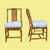 1970s British Colonial Burnt Bamboo Dining Set For Sale - Image 9 of 12