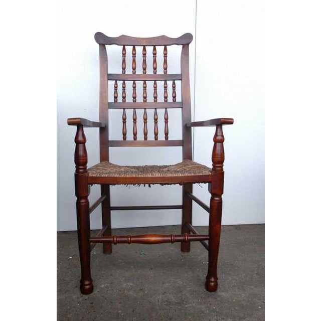 English Spindleback Dining Chairs, Set of 8 For Sale - Image 9 of 15