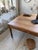 Large Oak Square Conference Table, 1950 For Sale - Image 12 of 18