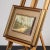 Roberto Beccari, Landscape Avenue, Canvas Painting, Framed For Sale - Image 5 of 6