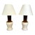 Pair - Christopher Spitzmiller "Garniture" Lamps in Amber Ombré - 2023 For Sale