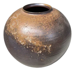 Bizen Ikebana Vase by Izumi Motoyama, 1970s