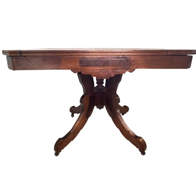 Late 19th Century Late 19th Century American Walnut Side Table For Sale - Image 5 of 8