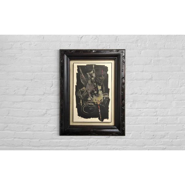 Will Faber, Untitled, 1961, Mixed Media For Sale - Image 7 of 10