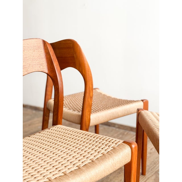 Dining Room Chairs by Niels O. Møller, Set of 4 For Sale - Image 4 of 17