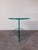 Postmodern 1980s Postmodern Italian Design Geometric Sculptural Glass Side Table For Sale - Image 3 of 12