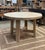48" Round Reclaimed Elm Wood Dining Table by Adoorne For Sale - Image 4 of 5