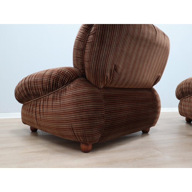 Italian Armchairs in the style of Piazzesi, 1970s, Set of 2 For Sale - Image 13 of 15