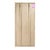 Wood Flora 32 in. W x 69.5 in. H Rectangular Scalloped Rattan Floor Mirror, Off-White For Sale - Image 7 of 8