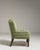 Wood 19th Century France Mid-century Modern Green Wood Lounge Chair For Sale - Image 7 of 10