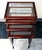 Art Nouveau Nesting Side Tables in Glass and Brass Inserts, Vienna, 1900s, Set of 4 For Sale - Image 5 of 6