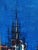 Oil on Canvas Cityscape, Mid-Century Modern, Signed, 1960s For Sale - Image 4 of 7