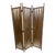 Mid-Century Walnut Folding Screen For Sale