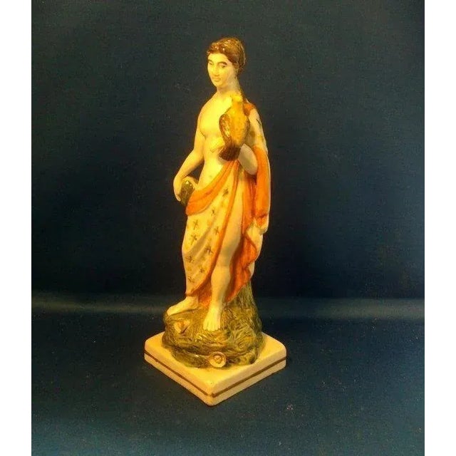 1810 English Staffordshire Pearlware Figure of Venus For Sale - Image 4 of 11