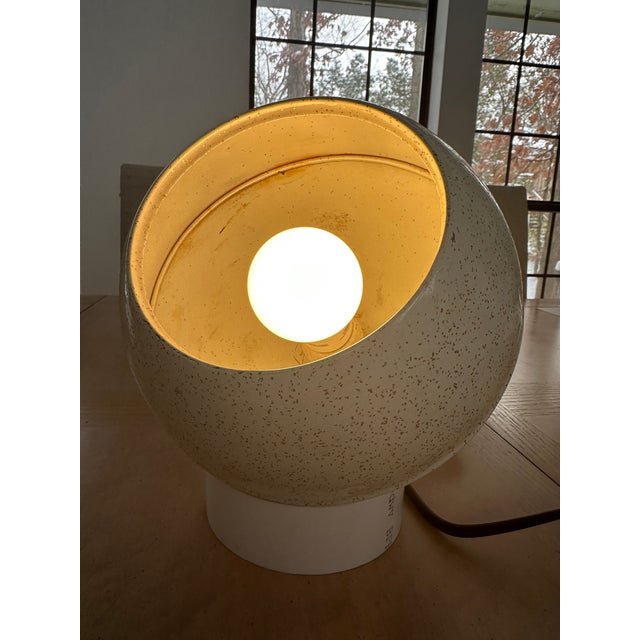 Mid 20th Century Afco Spotlight Atomic Table Lamp Dome Globe Eyeball Light For Sale In Fayetteville, AR - Image 6 of 9