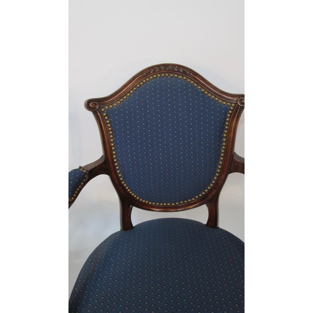 These are a good set of 8 solid mahogany dining chairs made of solid mahogany Attributed to Old Colony of Boston. The se...