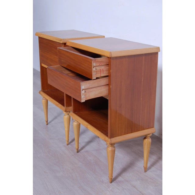 Bedside Tables, 1960s, Set of 2 For Sale - Image 9 of 17