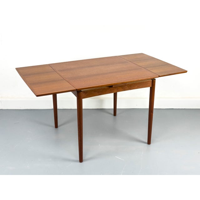 Brown Extendable Teak Dining Table from Hundevad & Co., 1960s For Sale - Image 8 of 17