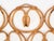 Wood Large 5-Hook Coat Rack in Rattan and Wicker attributed to Franco Albini, Italy, 1960s For Sale - Image 7 of 12