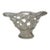Mid 20th Century Murano-Style Lattice Blown Glass Bowl For Sale