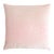 Contemporary Kevin O'Brien Woodgrain Faux Bois Blush Cut Velvet 20" Pillow For Sale - Image 3 of 3