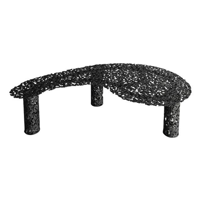 Jean K. Butterfly Coffee Table in Blackened Cast Bronze by Fred & Juul For Sale