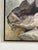 Mid-Century Modern D. 1971 Mid-Century Modernist Painting Signed White For Sale - Image 3 of 6