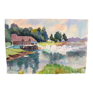 "Cohasset 2" Watercolor by Patricia McCarthy