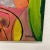 For your consideration, a latin American abstract oil on cavas. Mexican modern mid 20th century abstract art. Colorful Oil...