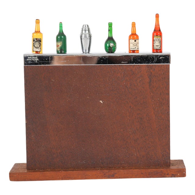 Art Deco Miniature Bar Cocktail Sticks, 1940s, Set of 7 For Sale