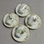 English Vintage Hutschenreuther Germany Noblesse Audubon Bird Porcelain Demitasse Cups & Saucers, Set of 4 For Sale - Image 3 of 13
