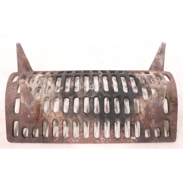 Mid 20th Century Fireplace Grate Log Holder For Sale - Image 4 of 12