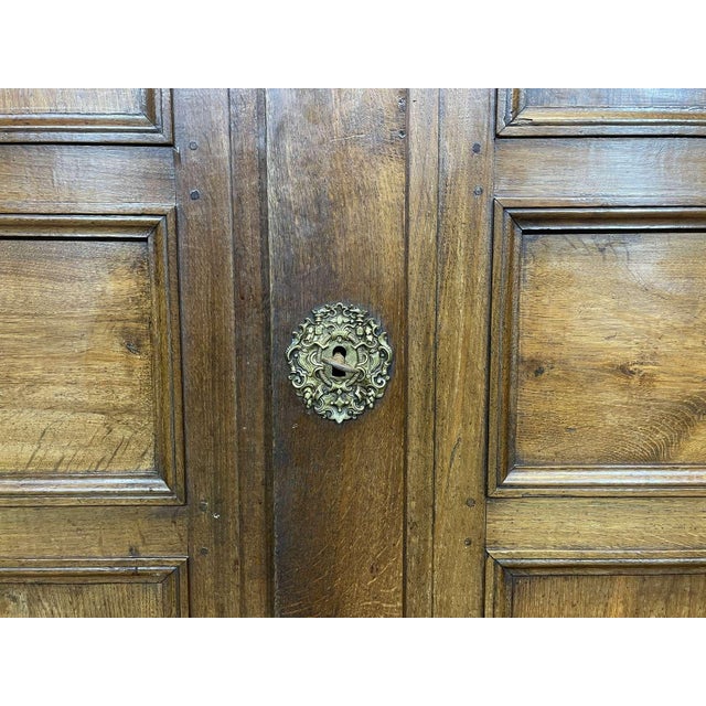 Antique Empire Style Oak Wardrobe, 1800s For Sale - Image 11 of 18