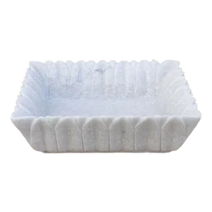 Hand-Carved Marble Stone Vessel