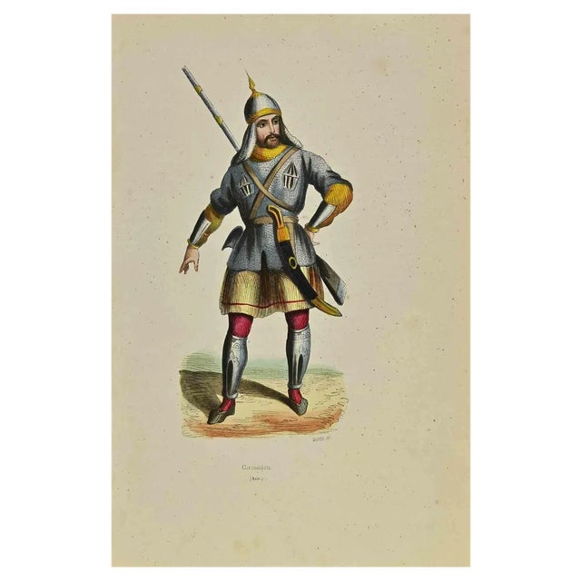 Auguste Wahlen, Circassian, Lithograph, 1844 For Sale
