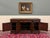 Antique English Renaissance Style Sideboard Server Entry Buffet Oak c.1930-40s For Sale - Image 13 of 18