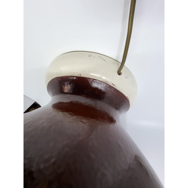 Large French Ceramic Table Lamp by Hubert Olivier, 1990s For Sale - Image 10 of 16