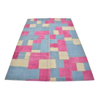 Vintage Anatolian Hemp Rug, 1960s For Sale